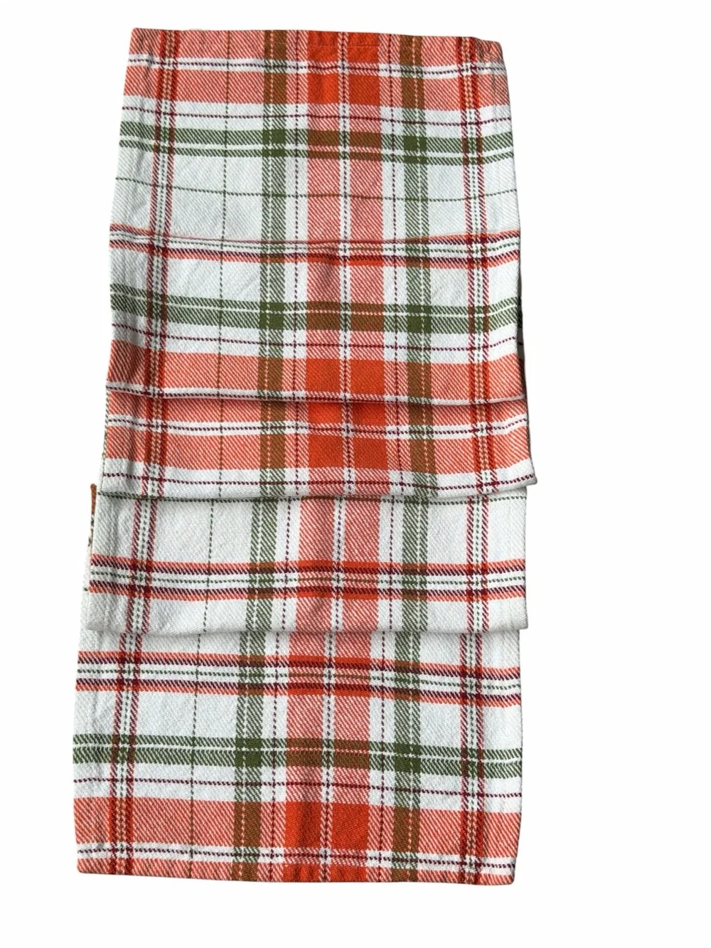 Pier 1 Plaid Table Runner